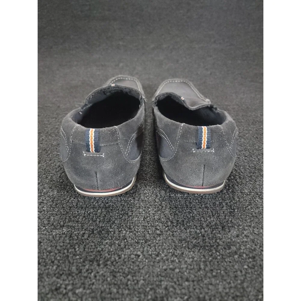 Clark's Leather Driving Slip On Loafers Men's 13M Blue Comfort Shoes